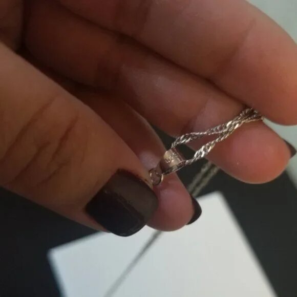 Swarovski Emelents Marquise Yellow stone  925  Women's Necklace - Picture 6 of 8